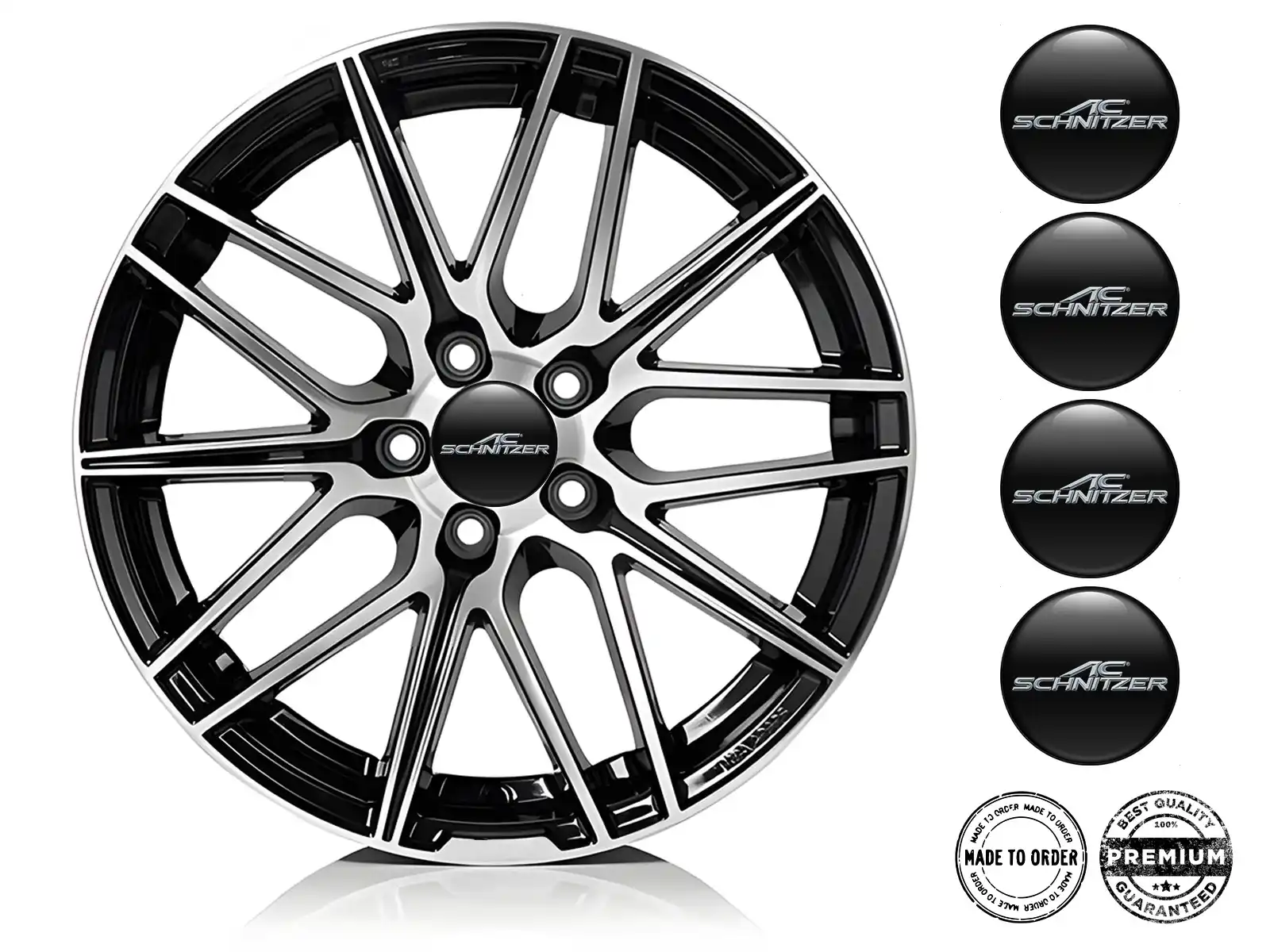 AC Schnitzer Radaufkleber Edition Luxus-Silikon-Stil